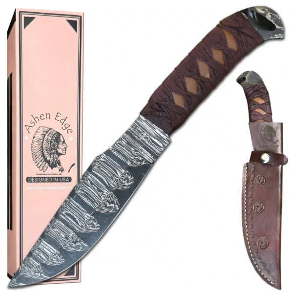 Paracod Damascus hunting knife - Image 8