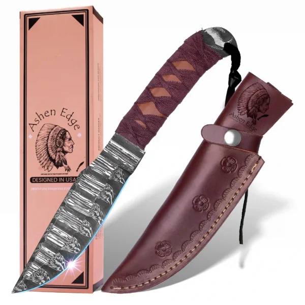 Paracod Damascus hunting knife - Image 6